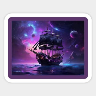 Magic Ship Sticker